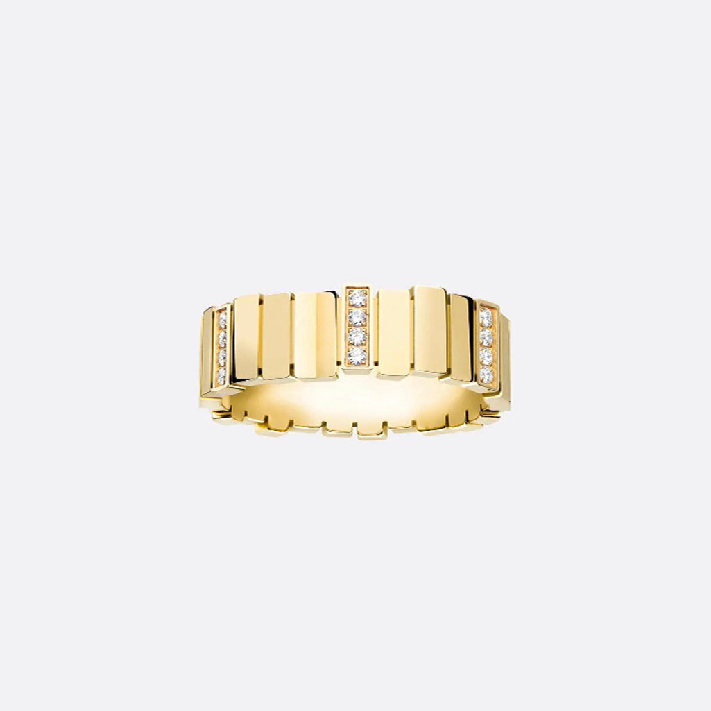 18K Dior Gem Diamond Ring